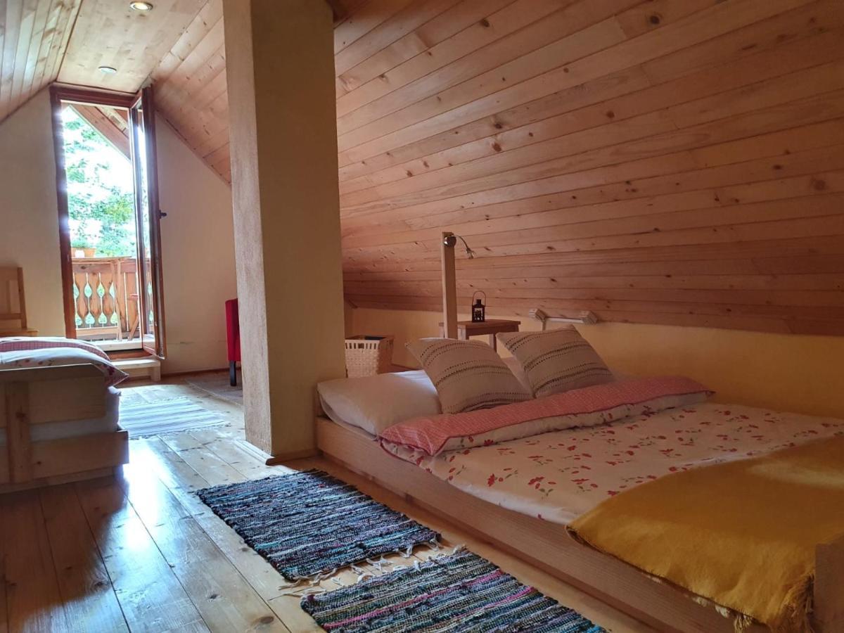 Mountain Eco Chalet Konjska Dolina On 1400 M Asl -Near Pokljuka Srednja Vas v Bohinju Eksteriør bilde